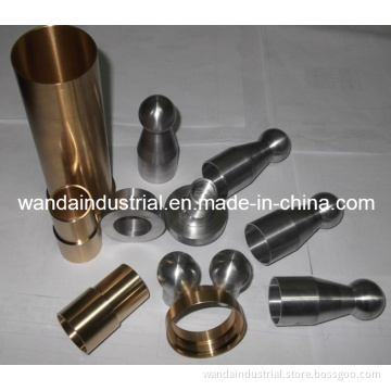 CNC Machining of Turned Parts for Brass Bushes and Aluminum Shaft